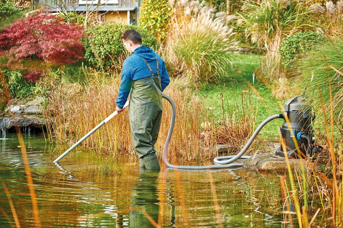 Je vijver Herfst-/winterklaar maken