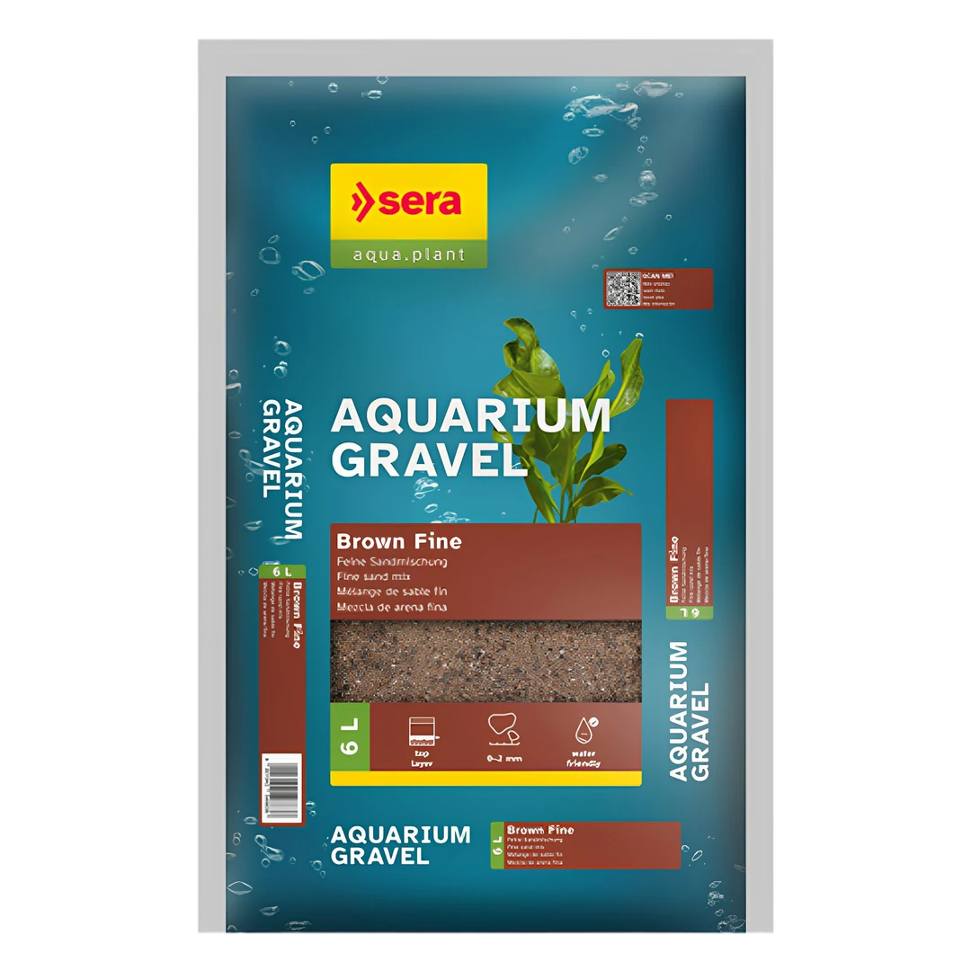 Sera Aquarium Gravel Brown Fine