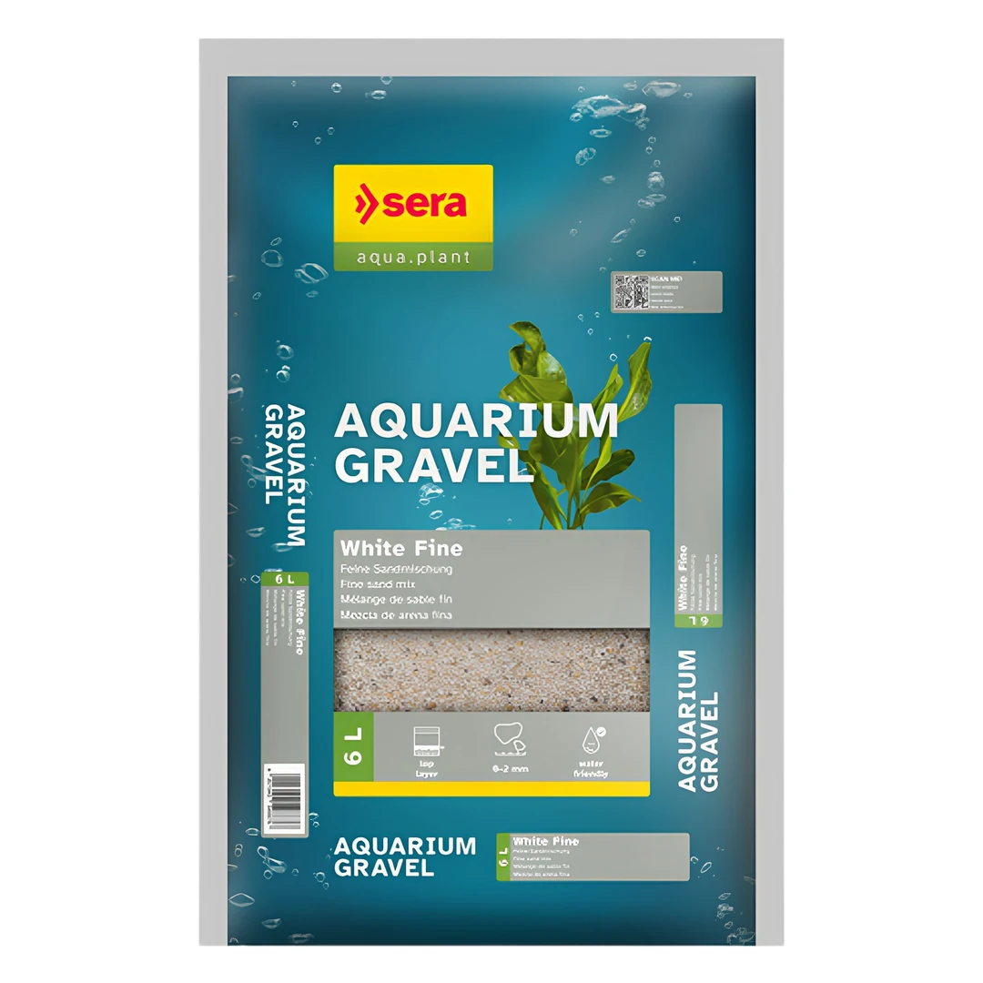 Sera Aquarium Gravel White Fine