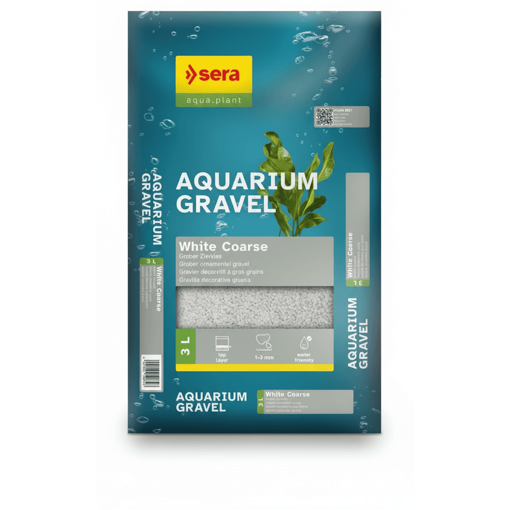 Sera Aquarium Gravel White Coarse 3L
