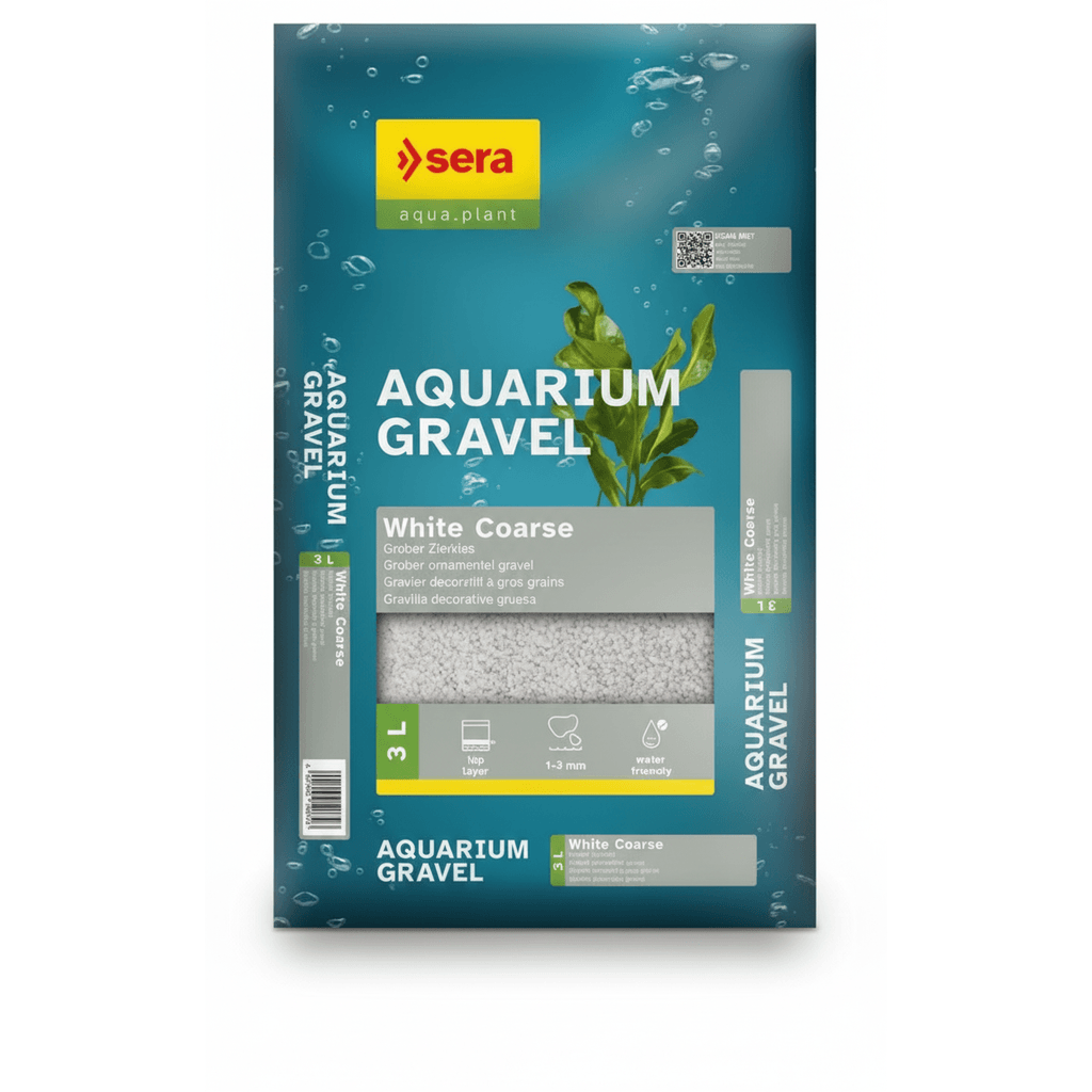 Sera Aquarium Gravel White Coarse 3L