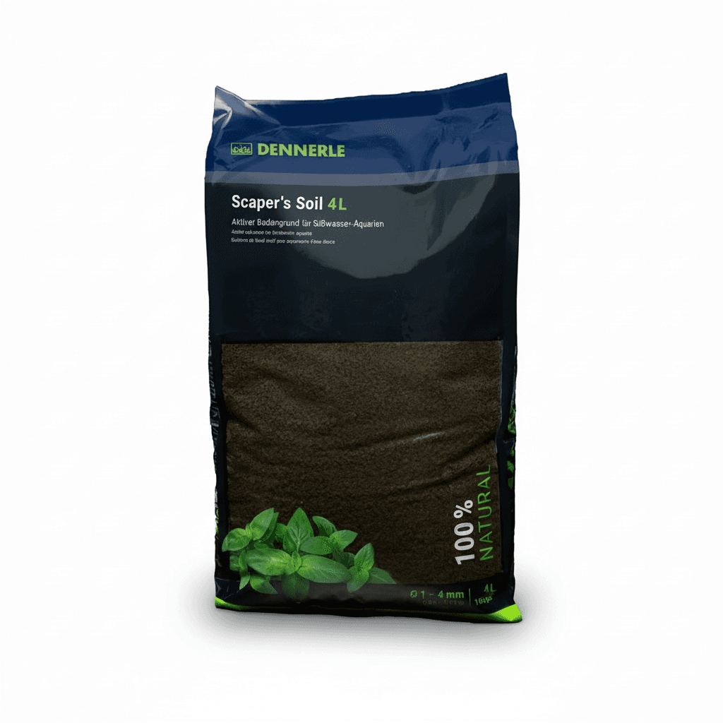 Dennerle Scaper's Soil 1-4mm 4L zwart