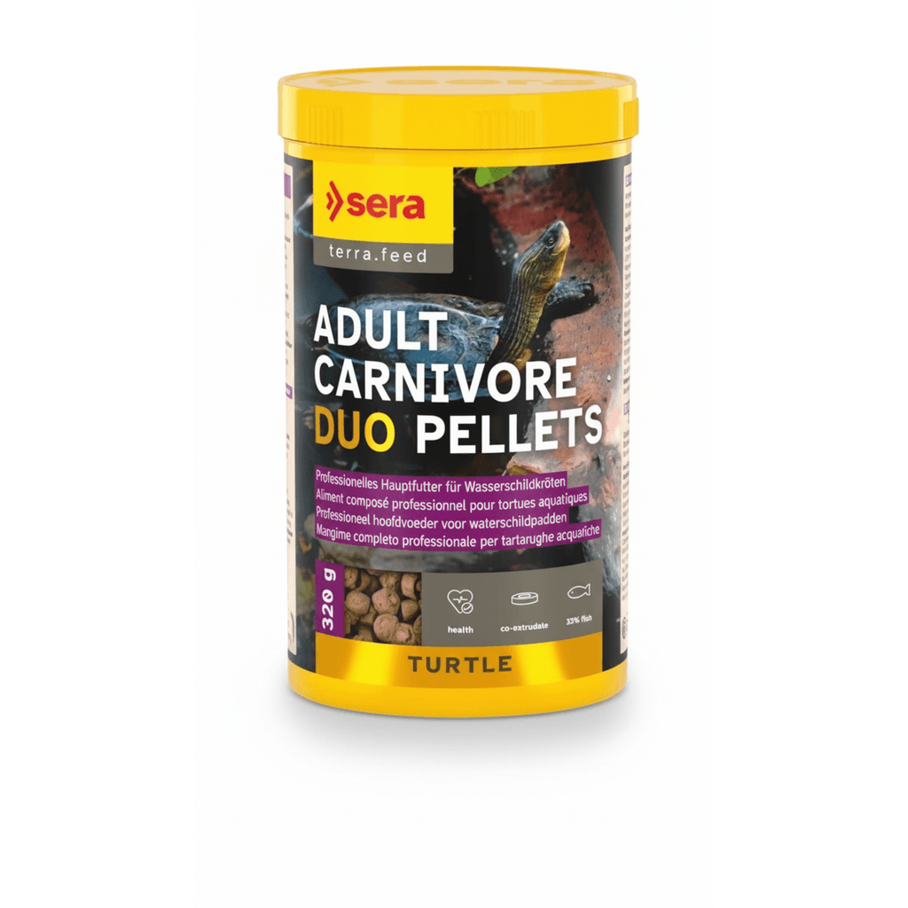 Sera Turtle Adult Carnivore Duo Pellets