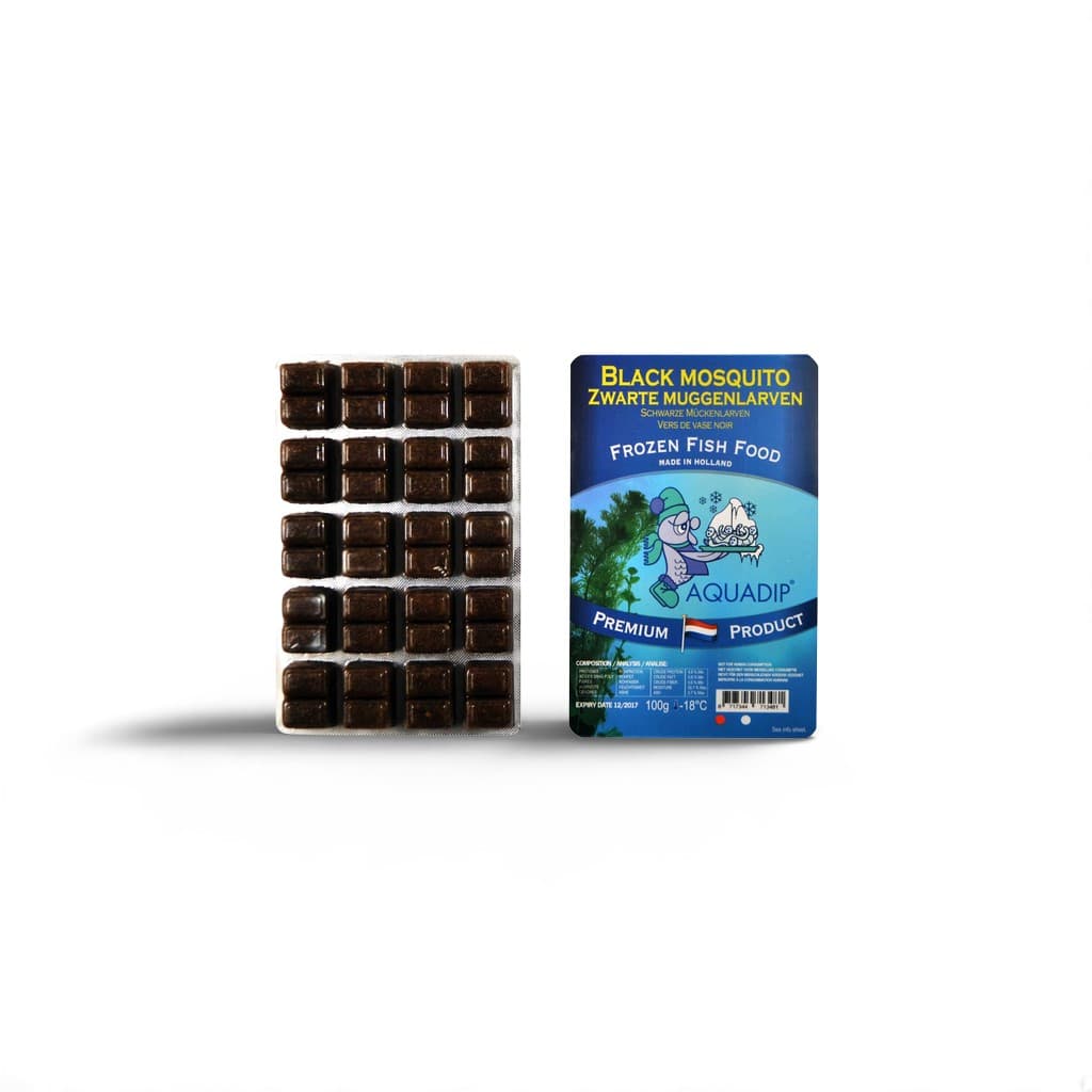 Aquadip Zwarte Muggenlarven 100gr