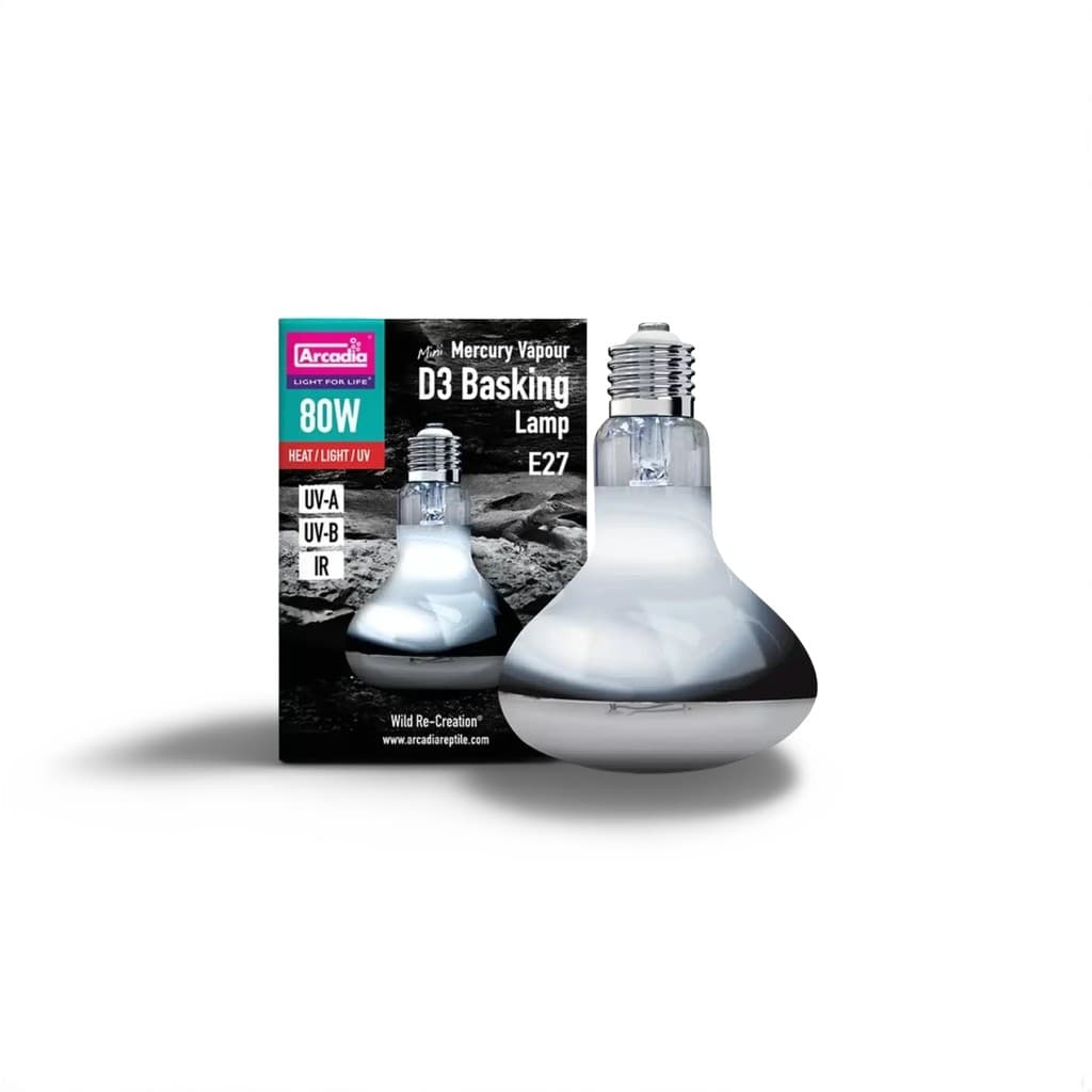Arcadia D3 Basking Lamp 80w
