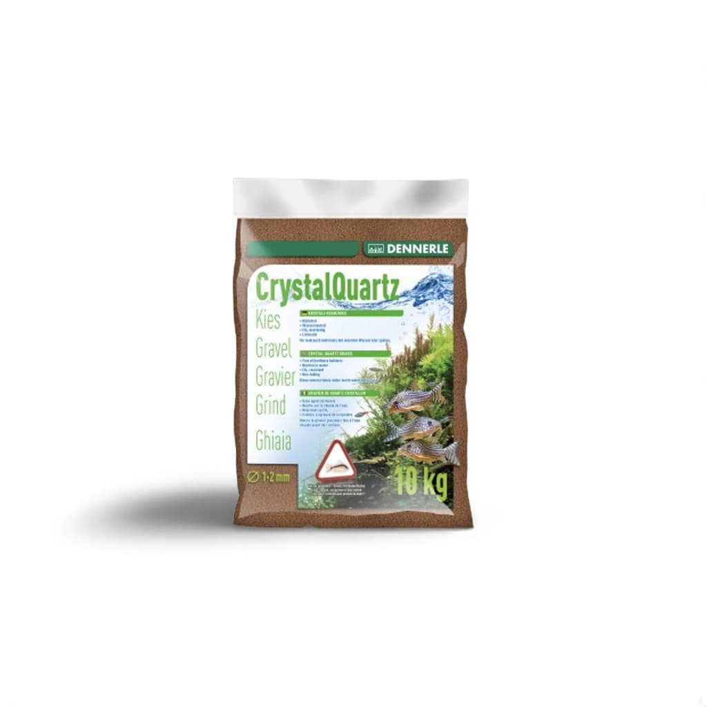 Dennerle Kristal Kwartsgrind 1-2 mm 10 kg Reebruin - afbeelding 1