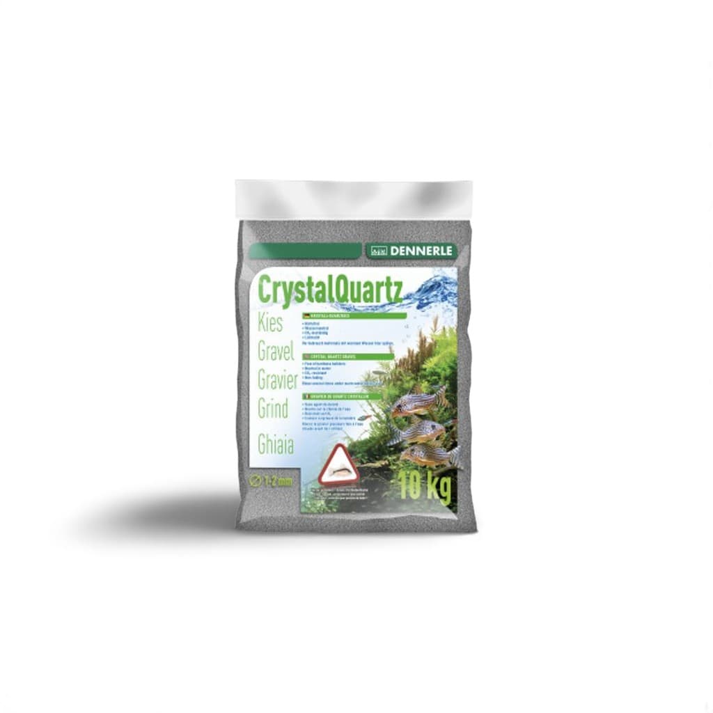 Dennerle Kristal Kwartsgrind 1-2 mm 10 kg Zwart - afbeelding 1