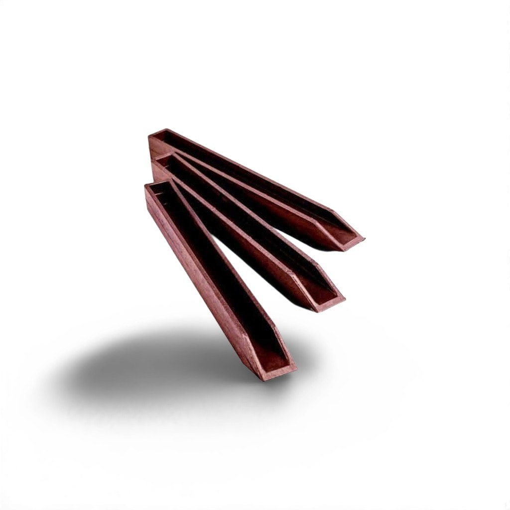 Ecopic H-profiel 38cm Bruin