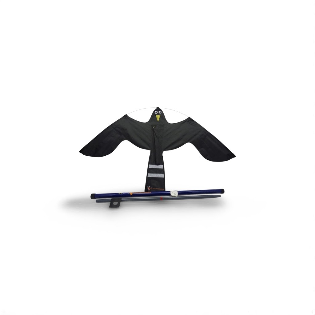 Ketrop Vogelverschrikker Black Hawk Kite 7m