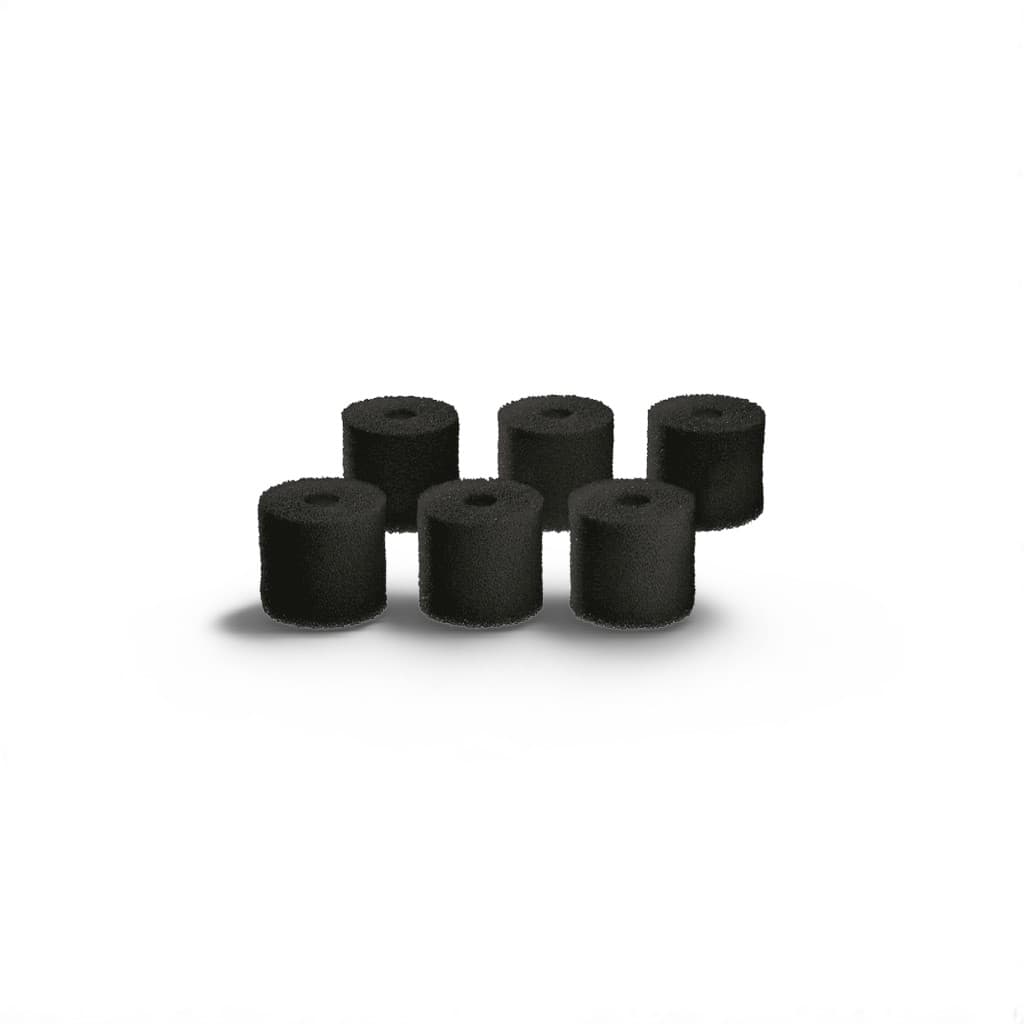 Oase Voorfiltermousse set 6 Biomaster 60ppi Zwart