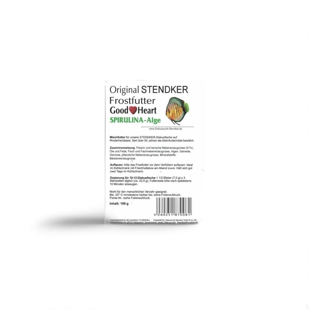 Original Stendker GoodHeart Spirulina-Alge 100g