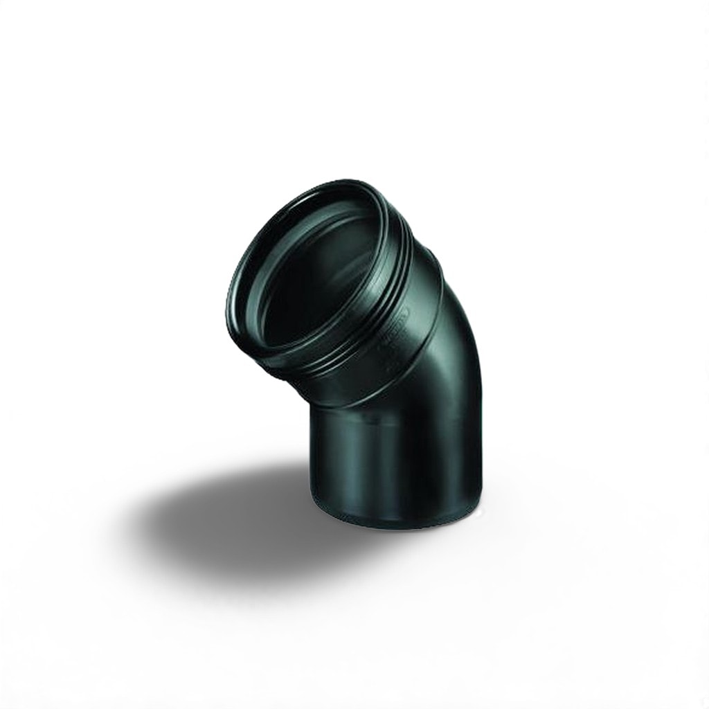 PP Bocht 45° mof/spie 75mm