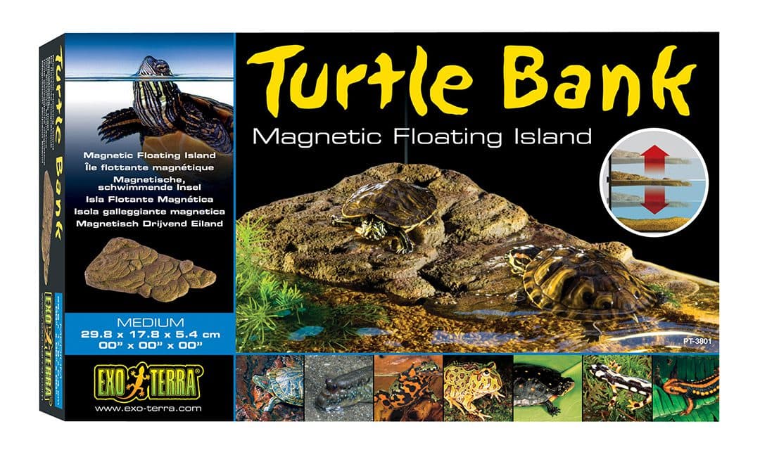 Schildpadden Aquarium met Turtle Dock 80x35x40cm - afbeelding 3
