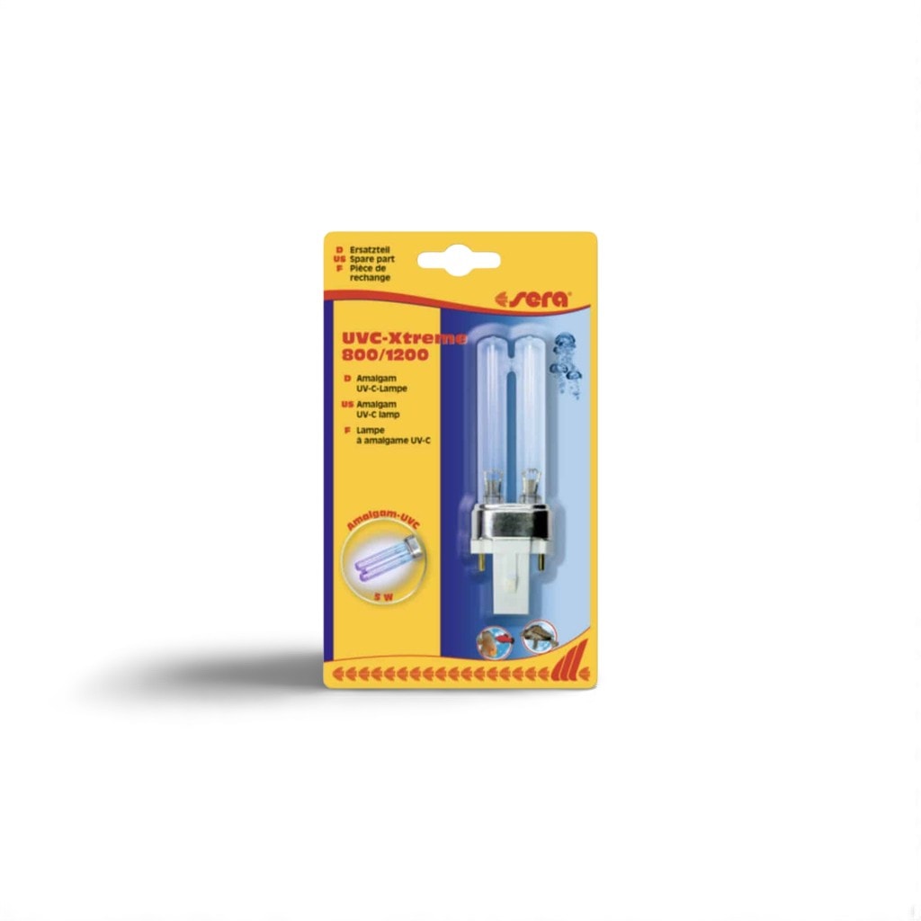 Sera UV-C-amalgaamlamp 5 W voor UVC-Xtreme