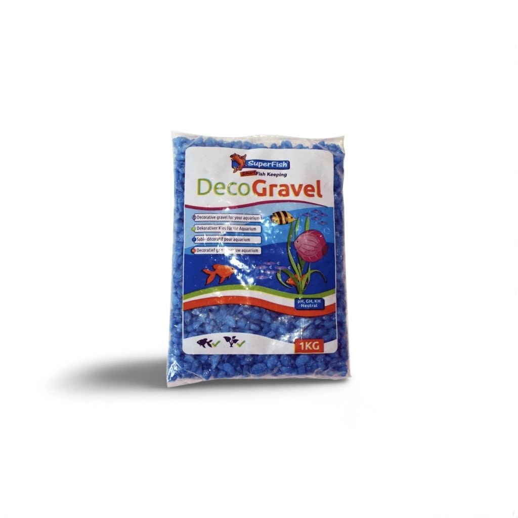 Superfish Decogravel 1kg Blauw