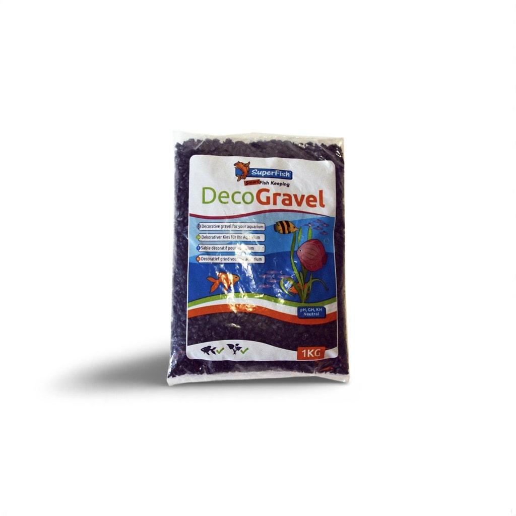 Superfish Decogravel 1kg Zwart