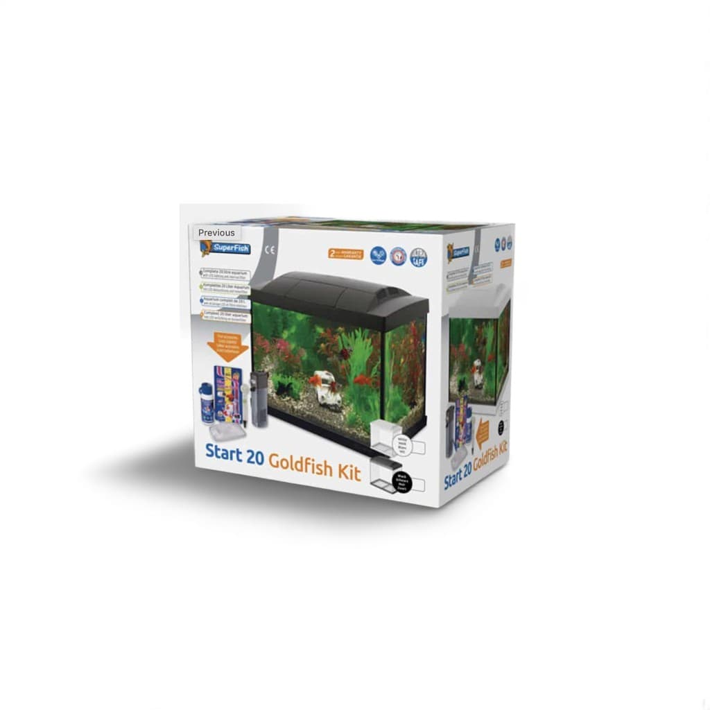 Superfish Start 20 Goldfish Kit zwart
