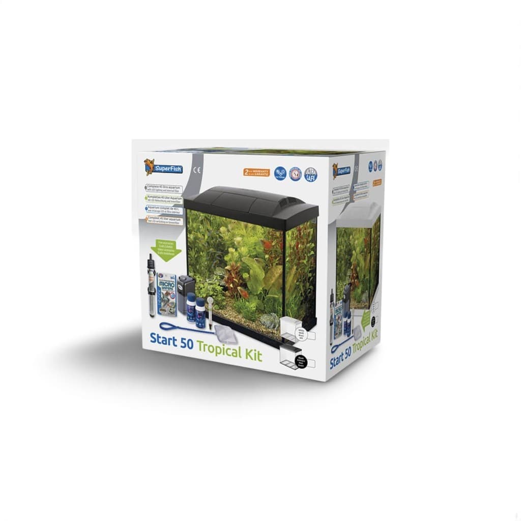 Superfish Start 50 Tropical Kit zwart