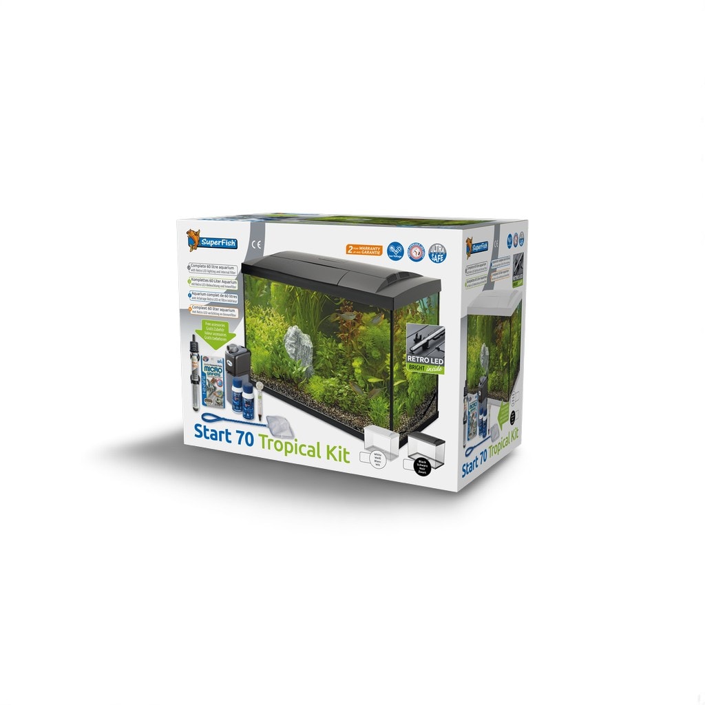 Superfish Start 70 Tropical Kit Zwart