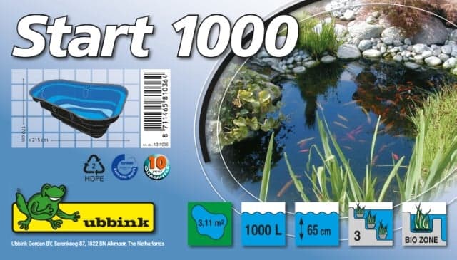 Ubbink Start 1000 Voorgevormde Vijver - afbeelding 3
